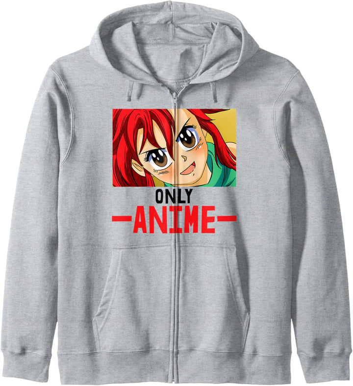 Es gibt keine solchen Cartoons, sein Anime-Animationsgesicht Kapuzenjacke