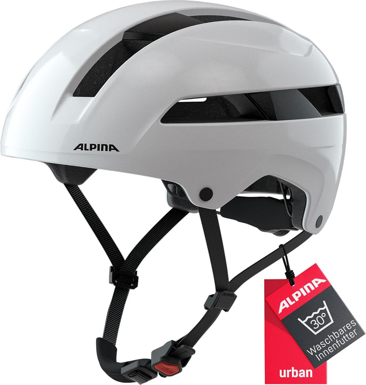 ALPINA SOHO - Extrem Robuster, Leichter & Individuell Anpassbarer Urban Fahrradhelm Für Erwachsene w