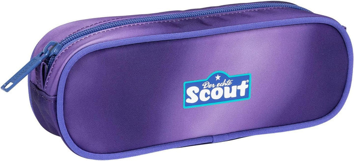 Scout Alpha Schulranzen-Set 4-tlg. Exklusiv Superflash Purple Magic 2023