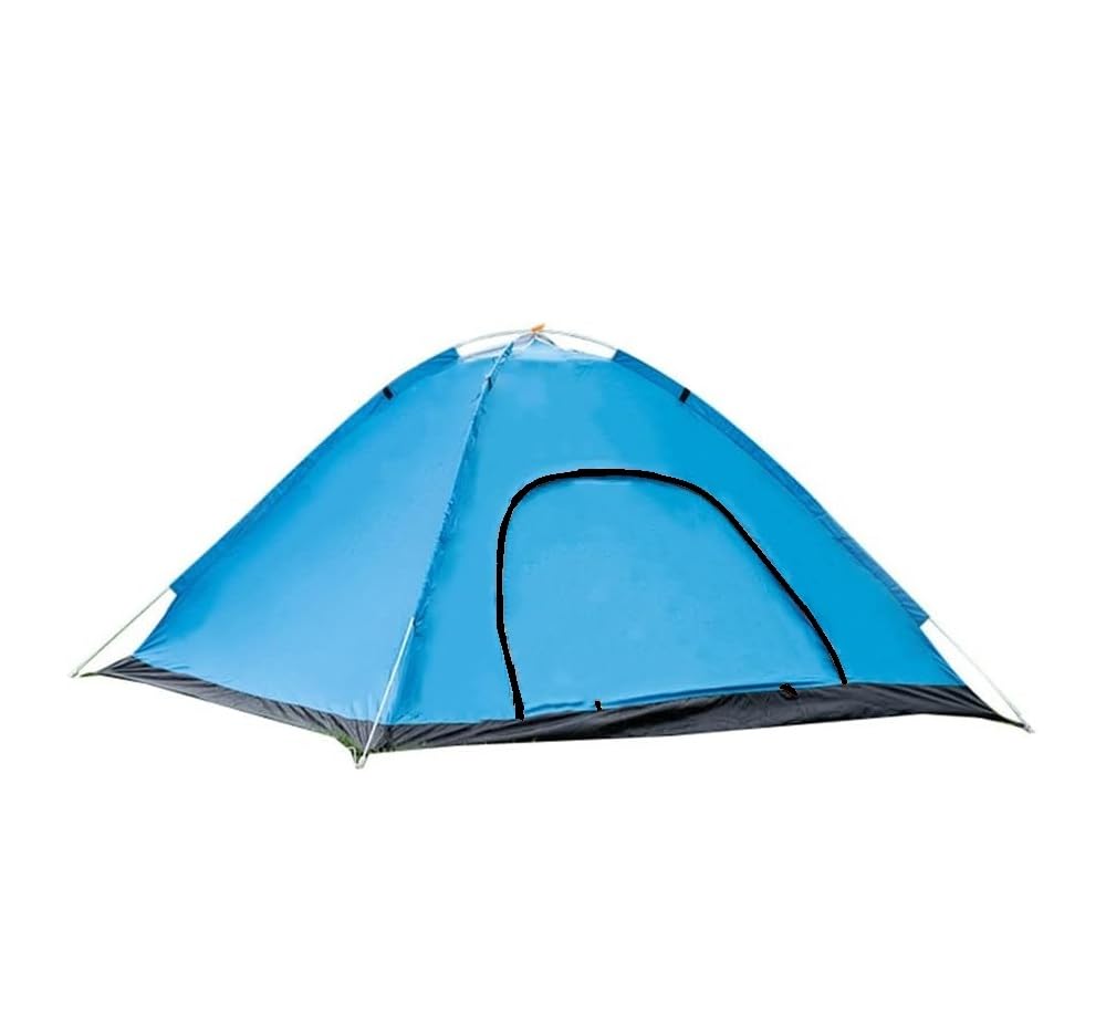 Wurfzelt 2 Personen Wasserdicht, Automatisches Pop Up Zelt 2 Personen, Winddicht Campingzelt, Ultral