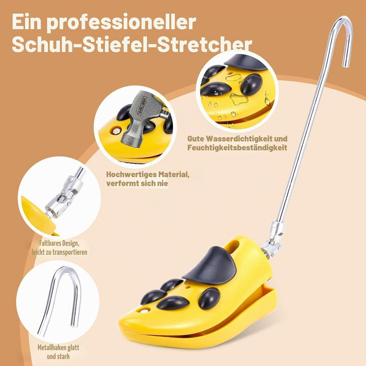 Exshoiu Schuhspanner, Schuhdehner für Stiefel, 1 Paar Schuhdehner Schuhweiter Stiefeletten, Verstell