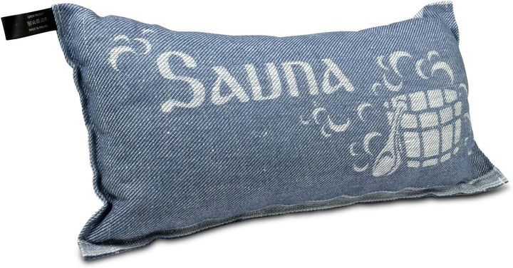 POOL Total Jokipiin Premium Saunakissen 40 x 22 cm | 100% Made in Finland | ReisekissenLeine