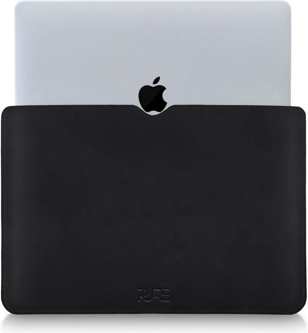 Lederhülle AVIOR MacBook Pro 16 - Laptop Schutz Hülle Cover Case Sleeve M1 M2 M3 I Hangearbeitete Le