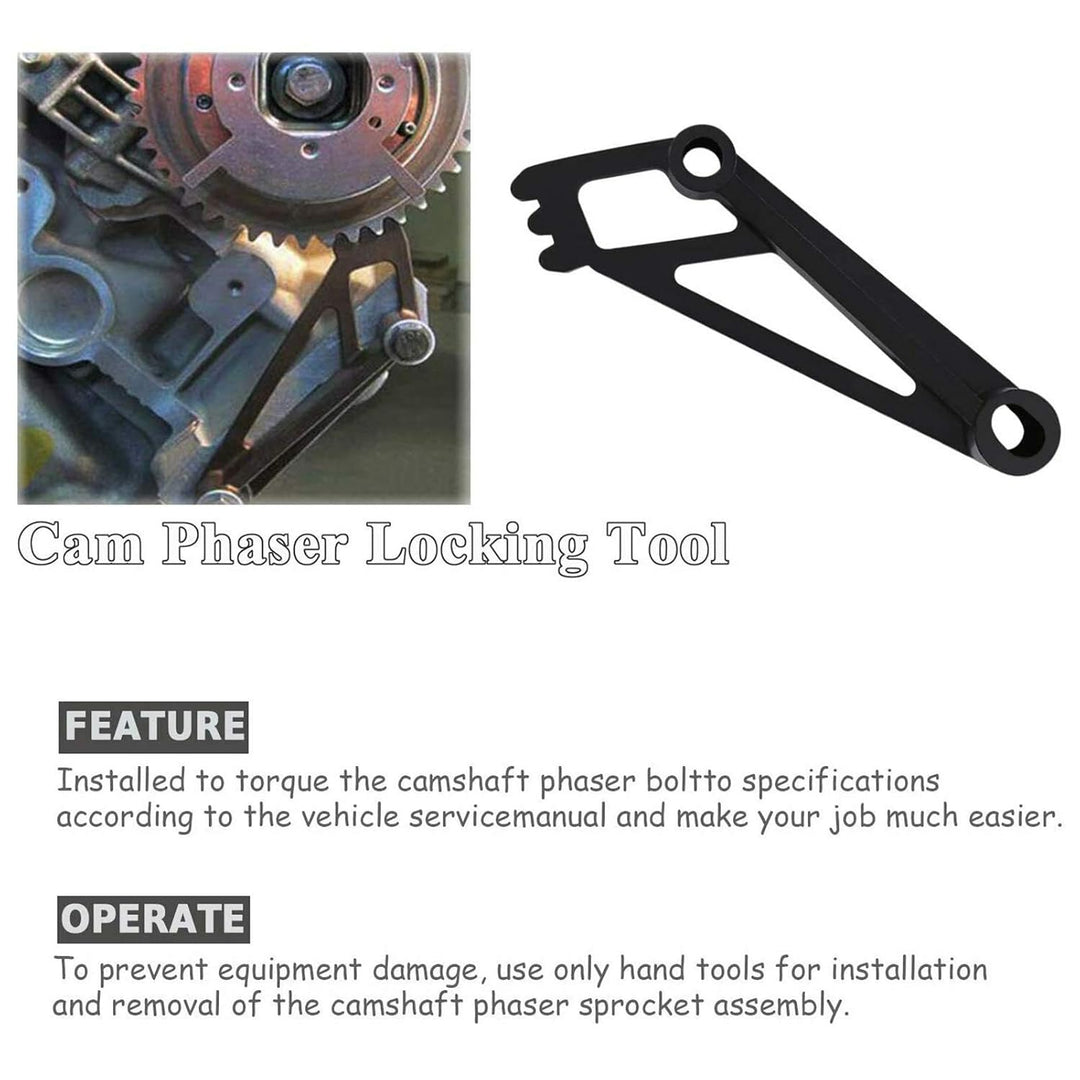 PUSOKEI 9Pcs / Set Cam Phaser Kurbelwellenposition Steuerkette Motorreparatur-Werkzeugsatz, für Ford
