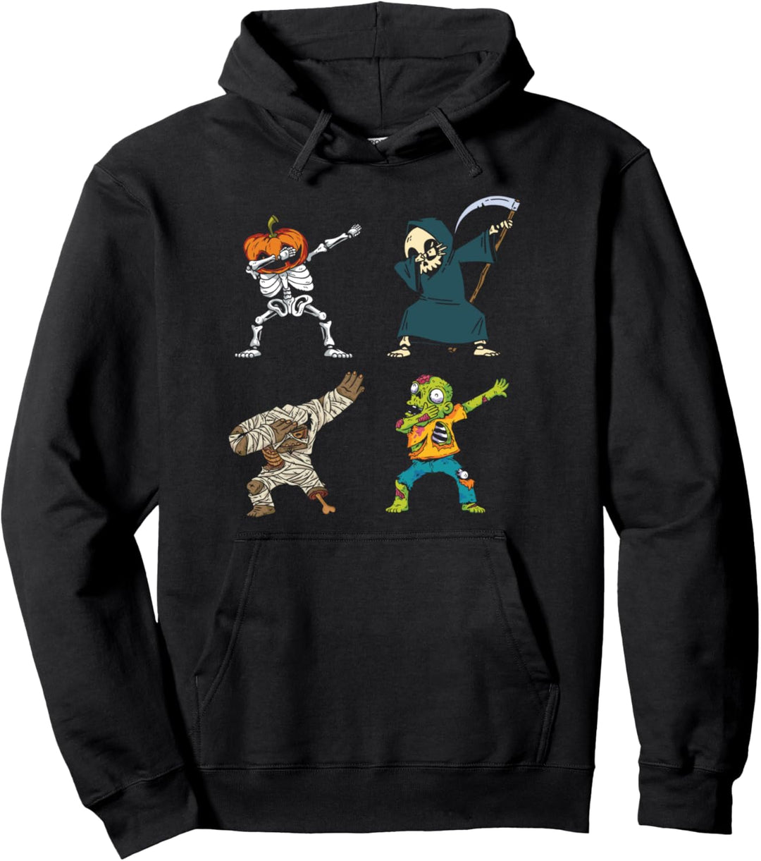 Dab Halloween Dabbing Halloween Kleidung Lustiges Halloween Pullover Hoodie