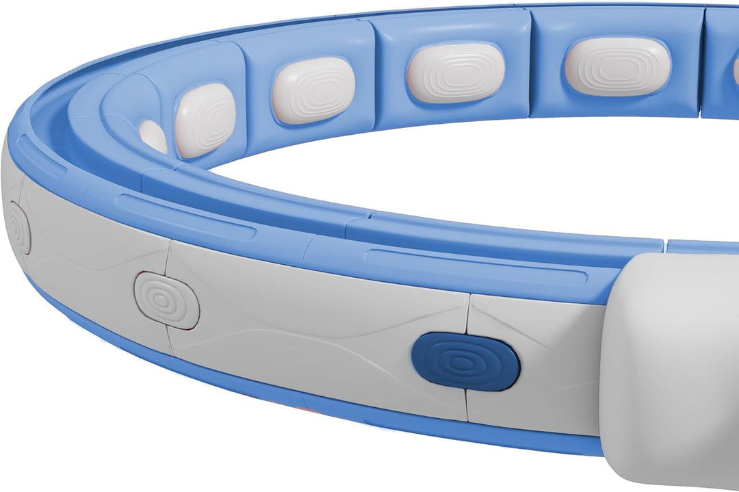 SPORTNOW Smart Hula Hoop Reifen Erwachsene mit Gewicht Kugel Zähler 16 Knoten (76-113cm) Einstellbar