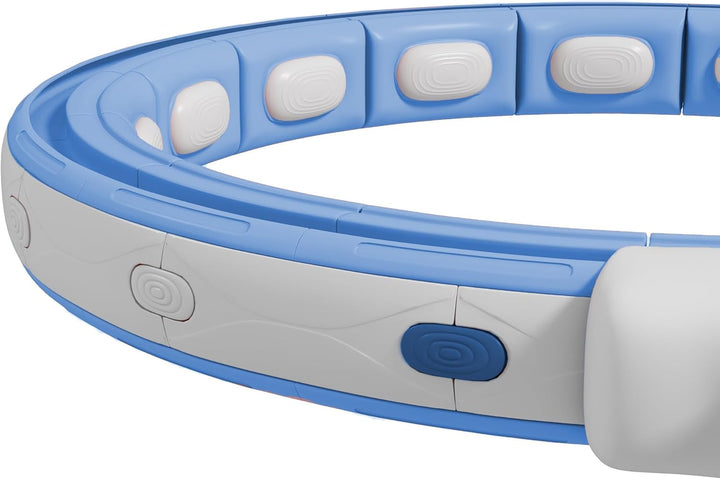 SPORTNOW Smart Hula Hoop Reifen Erwachsene mit Gewicht Kugel Zähler 16 Knoten (76-113cm) Einstellbar