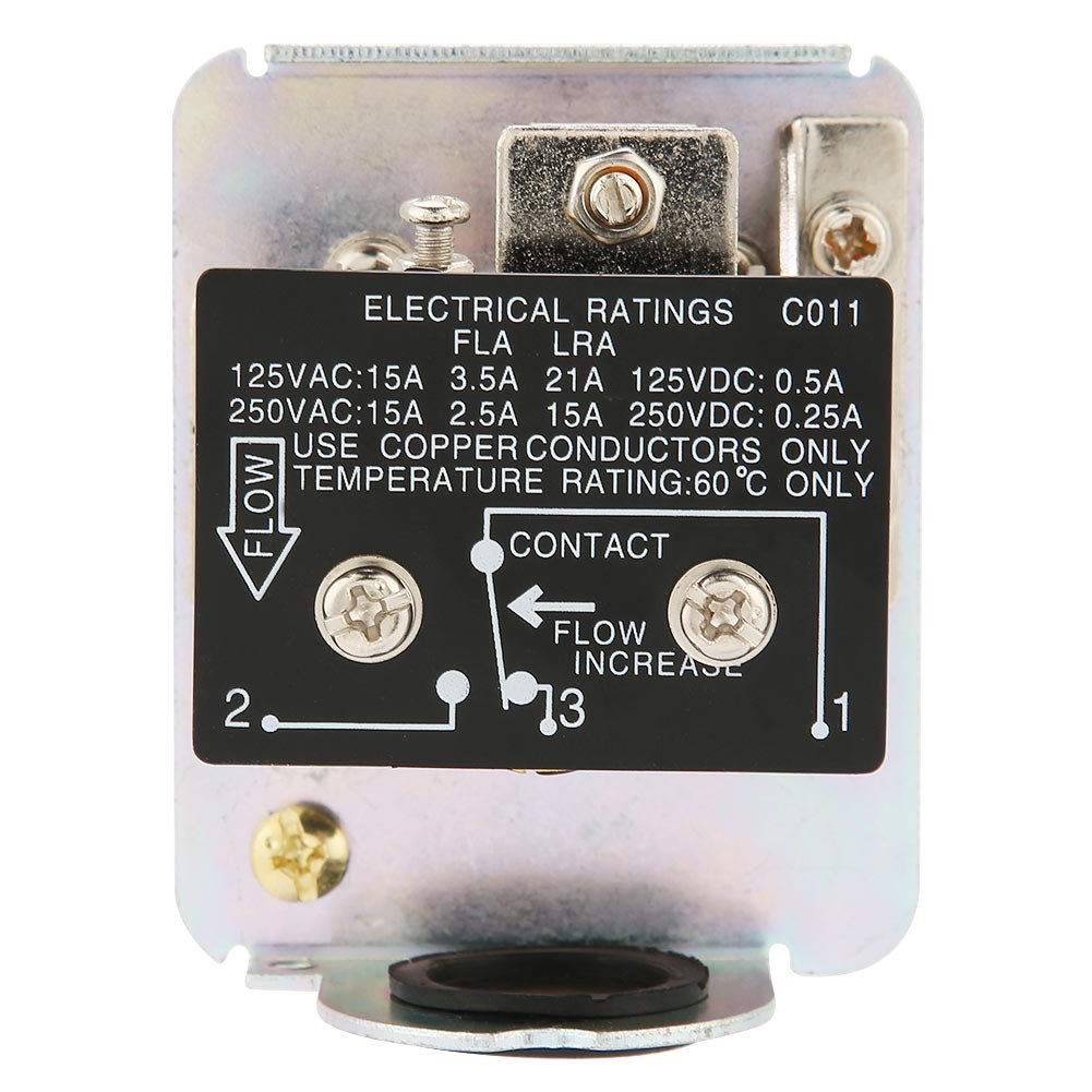 HFS-15 1/2 in Durchflussschalter 6V-380V Paddel-Zielflussregler Wasserdurchflussschalte