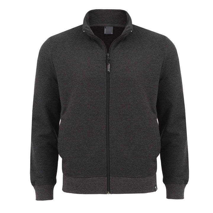 Imako® Herren Herren Premium Sweatjacke Sweatshirt-Jacke Sweatshirt mit Reissverschluss M Anthrazit,