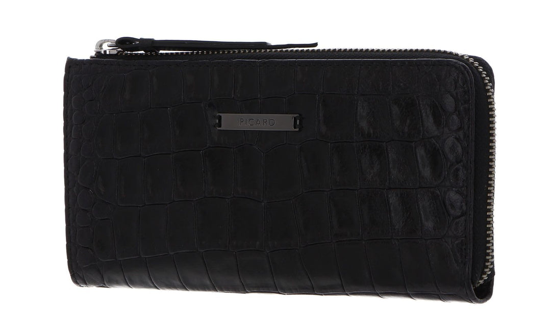 Picard Got Ya 1 - Geldbörse 12cc 19 cm Rindsleder Black