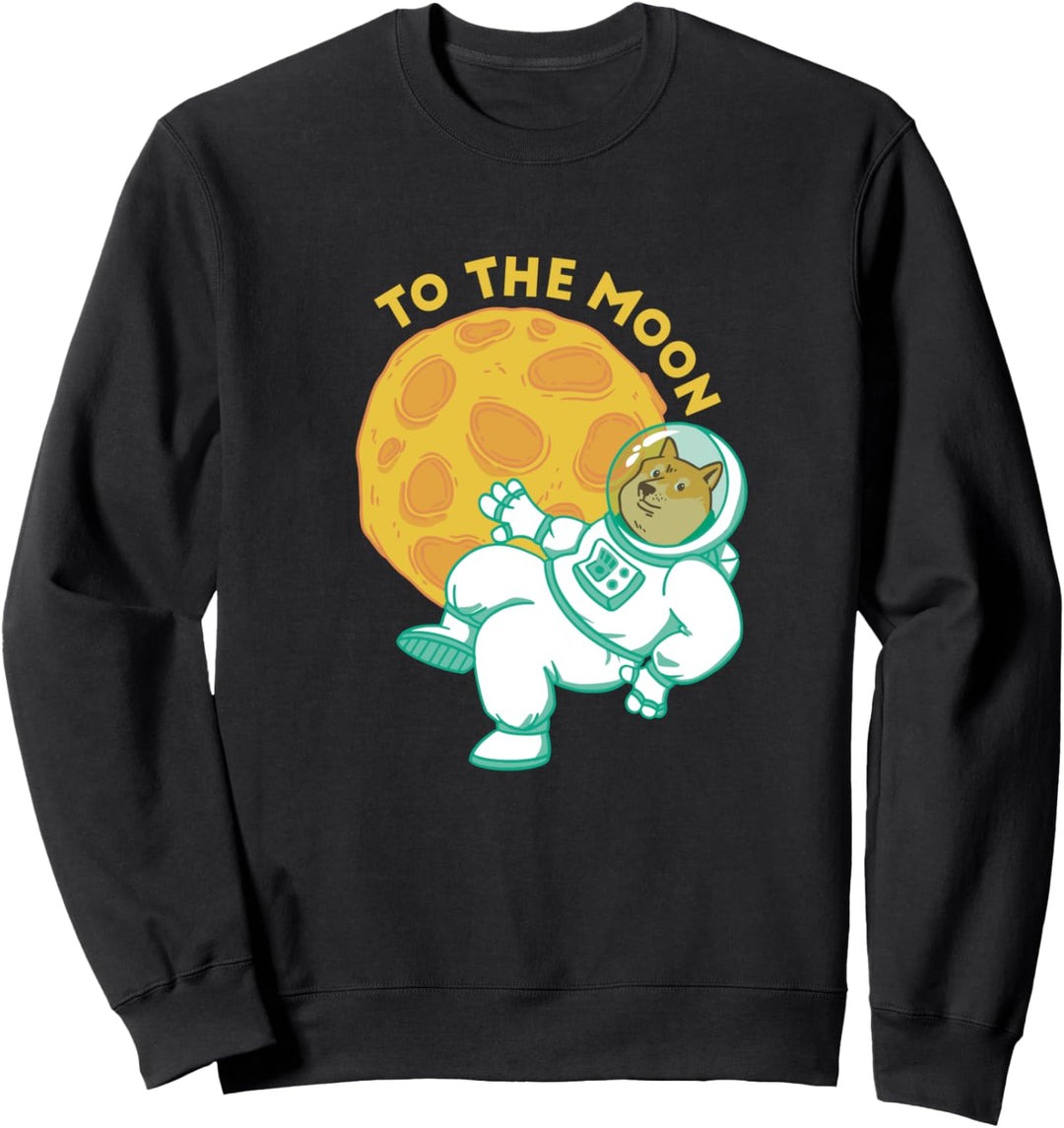Dogecoin & Crypto - To the Moon! Sweatshirt