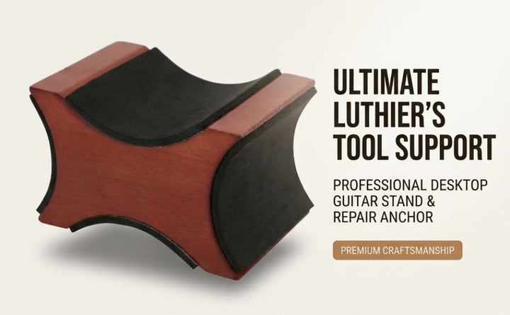 Gitarren Arbeitsmatte Multifunktions Zubehör Set Reinigungswerkzeug Nackenstützkissen Ständer für Sa