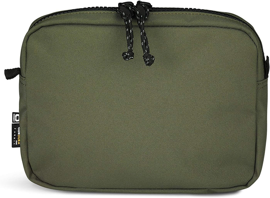 OGIO Alpha Convoy Eco-Codura MOD Organizer-Tasche mit sicheren YKK-Clips und Reissverschluss, Olivgr