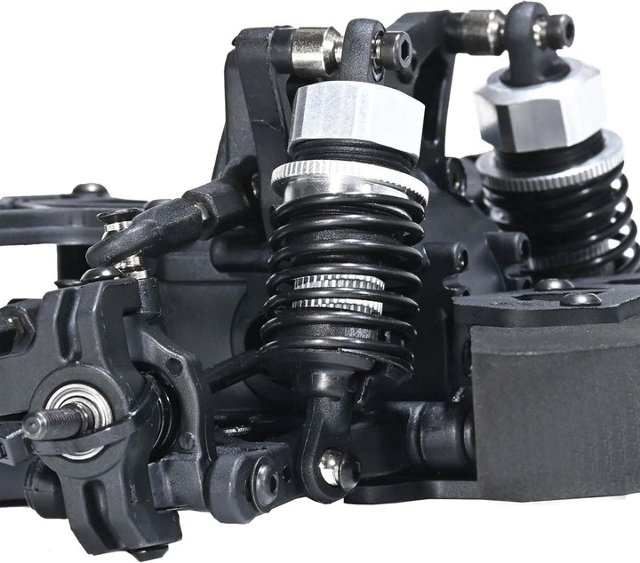 1/10 RC Auto Chassis Rahmen Bausatz 4WD On-Road, DIY Rolling Chassis Frame Kit für Erwachsene, Radst