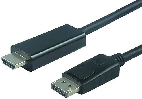 PremiumCord Adapterkabel DisplayPort 1.2 auf HDMI 2.0 M/M 2 m, DP 1.2 auf HDMI 2.0, Kompatibel mit V
