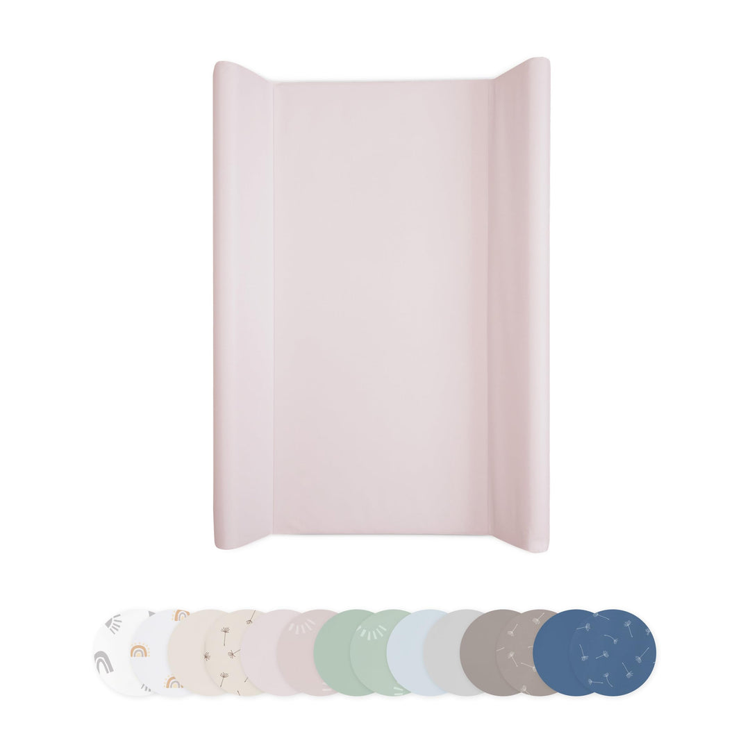 Ehrenkind® Abwaschbare Wickelauflage mit Keil - Hygienisch, Sicher und Vielseitig in Rosé | Wickelau