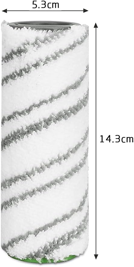 Yolando 4 Stück Rollenbürste für Kärcher FC7 FC5 FC3 Cordless Bodenreiniger Teile Zubehör Nass-&Troc