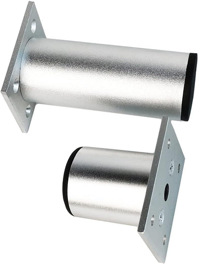 Qrity 250mm Silber Höhe Möbel Beine Schrankfüsse Aluminiumlegierung Küchenfüsse Sofa Füsse Metall Ti