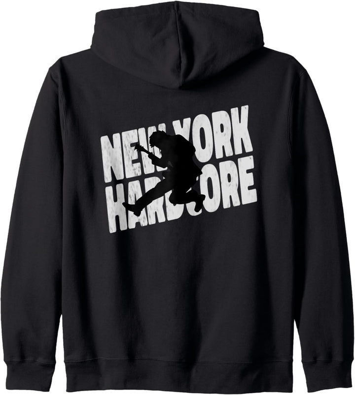 Distressed NYHC New York Hardcore Punk Kapuzenjacke