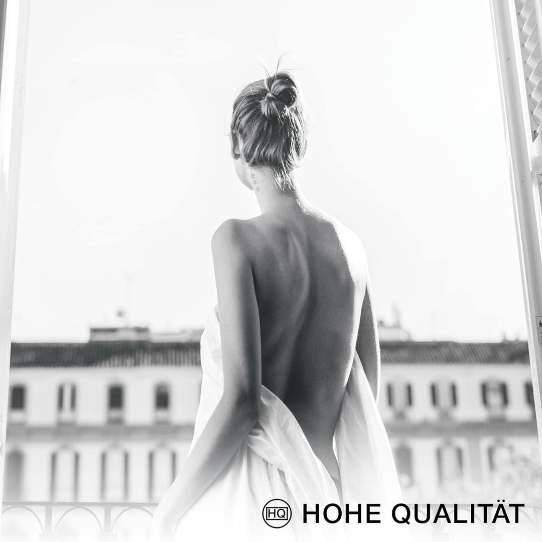 Novart Bilder Set - AUFHÄNGFERTIG - KEIN EXTRA RAHMEN BENÖTIGT - Fashion Coco Modern Grau Rosa - Woh