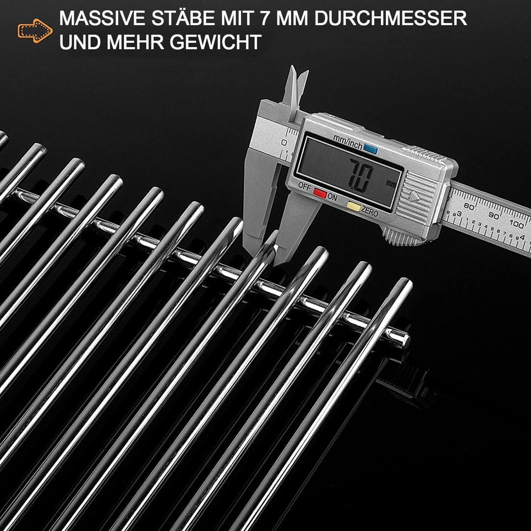 Grillroste für Weber Spirit 300-Serie 310 E310 320 S310 S320 (Bedienknöpfe vorne) gekauft, edelstahl