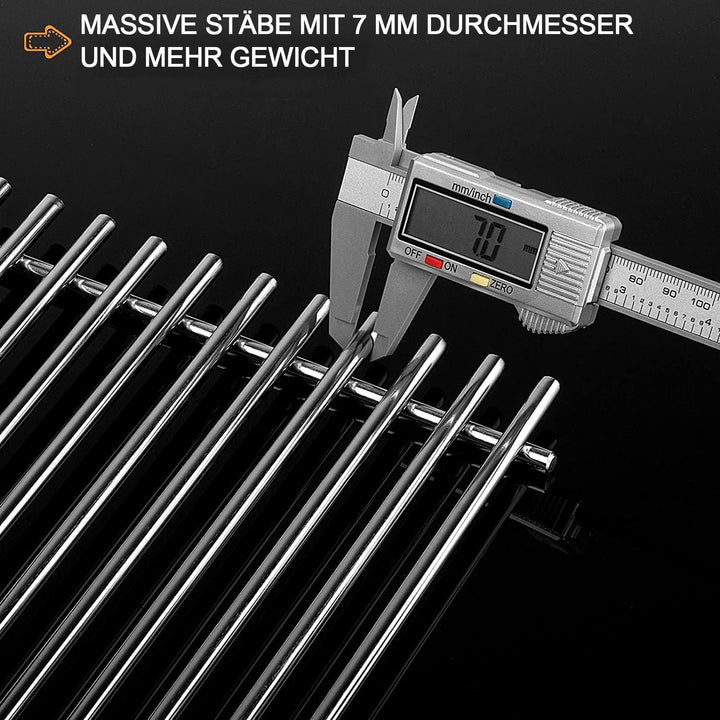 Grillroste für Weber Spirit 300-Serie 310 E310 320 S310 S320 (Bedienknöpfe vorne) gekauft, edelstahl