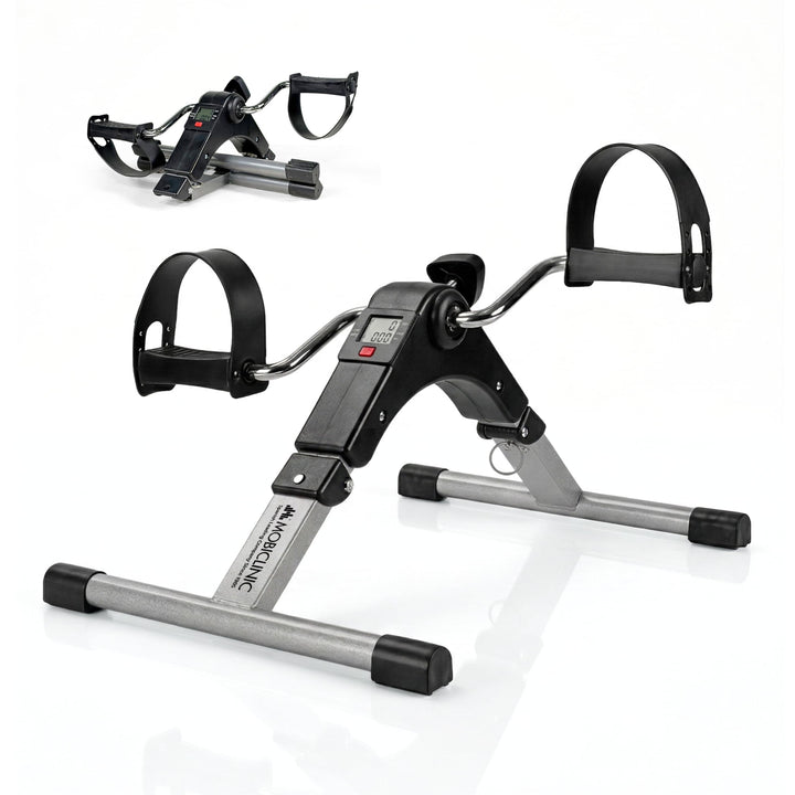 Mobiclinic®, Pedaltrainer, Klappbar, Einstellbarer Widerstand, LCD-Display, für Arme und Beine, kein