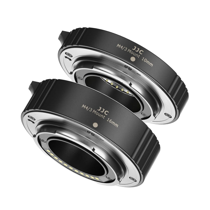 JJC Autofokus AF Zwischenringe 10MM 16MM für Olympus OM-1 E-M5 III E-M1X E-M10 III E-PL9 E-PL8 E-PL7