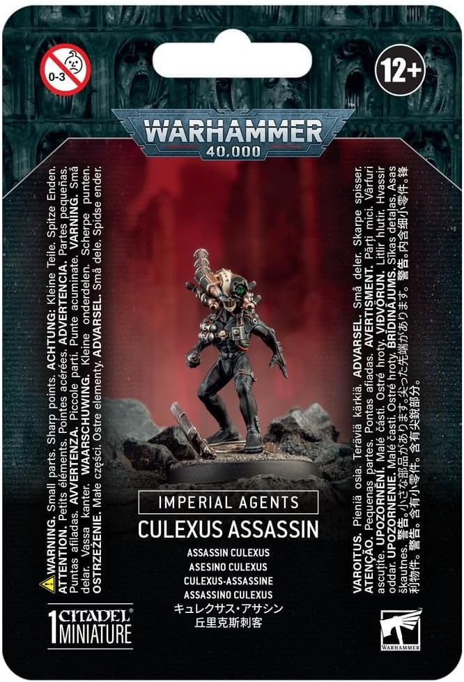 Games Workshop - Warhammer 40.000 - Imperial Agents: Culexus Assassin