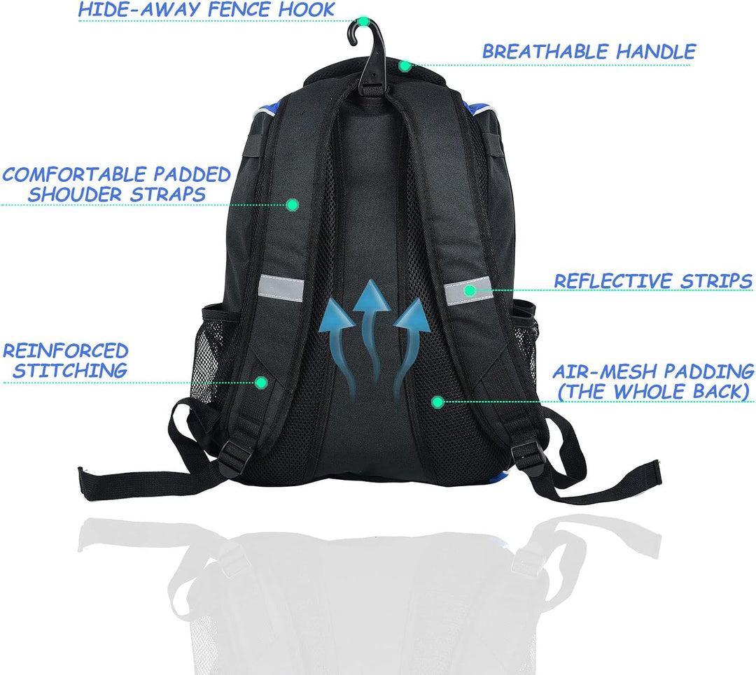 WOLT | Baseballtasche für Jugendliche – Schlägerrucksack für Baseball, T-Ball &amp; Softball-Ausrüstung