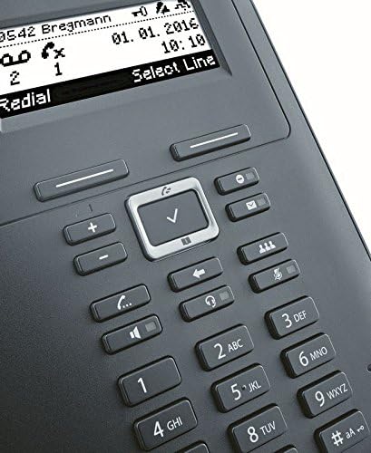 Telekom 40318823 Systemtelefon IP 620 schwarz IP 620 Single, IP 620 Single
