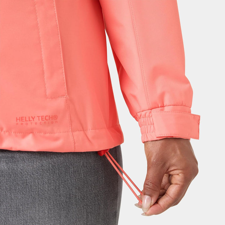 Helly Hansen Damen Aden Regenjacke XL Coral Almond, XL Coral Almond