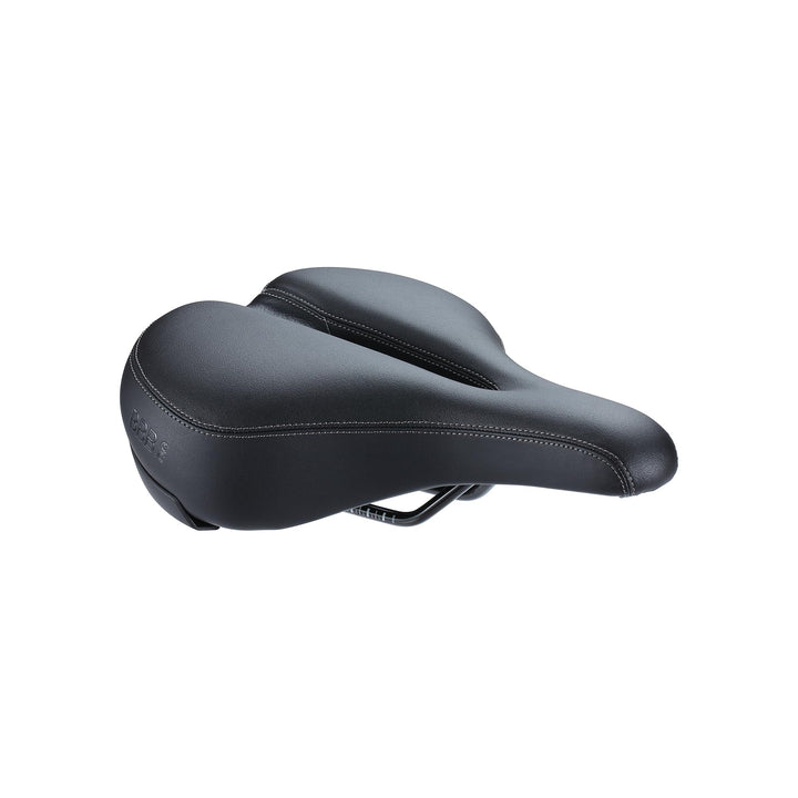 BBB Cycling SoftShape Relaxed Anatomischer Fahrradsattel I Bequemer Fahrradsitz Unisex I Komfortable