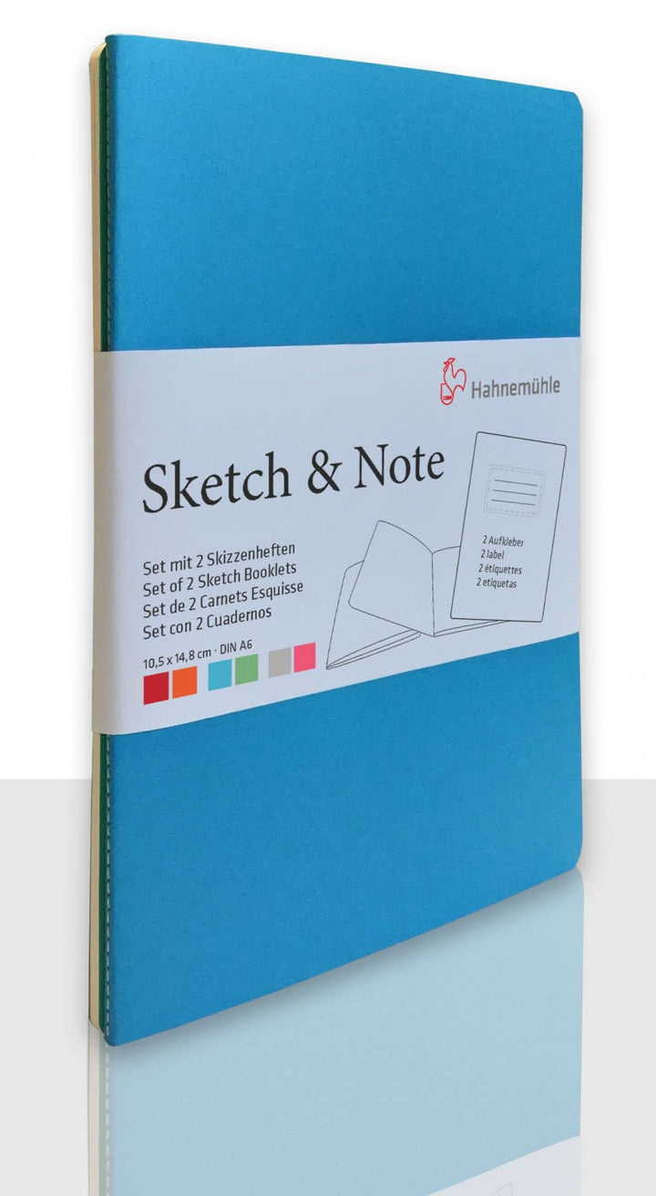 Hahnemühle Sketch & Note, Blue Bundle, DIN A4, 125g/m², 20 Blatt