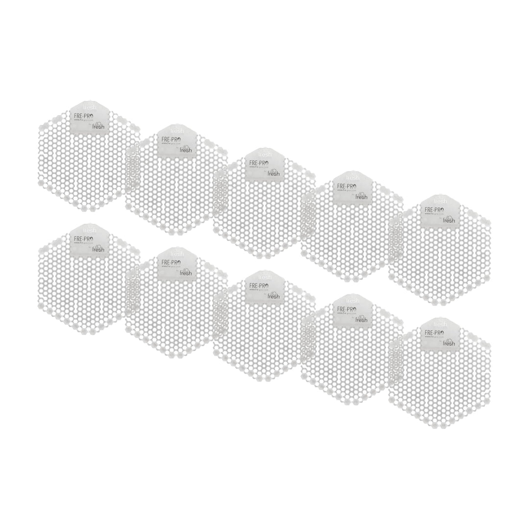 Fre-Pro WAVE 3D - Pissoir & Urinal Einsatz - 30 Tage Frischewirkung - Honeysuckle, 10 Stück