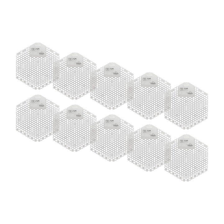 Fre-Pro WAVE 3D - Pissoir & Urinal Einsatz - 30 Tage Frischewirkung - Honeysuckle, 10 Stück