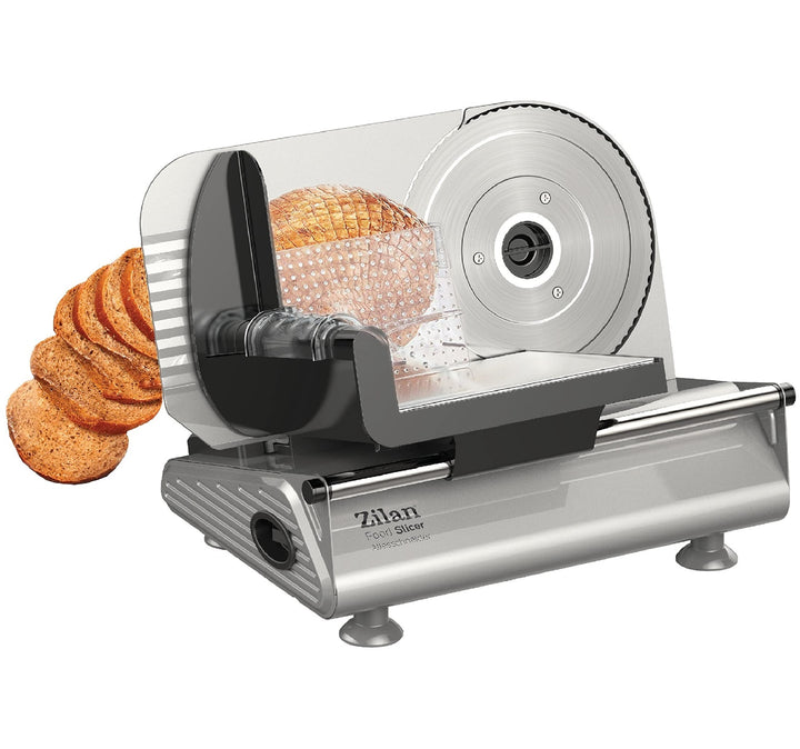 Brotschneidemaschine | Edelstahlklinge Ø190 mm | Schneidestärke 0-15 mm | Brotschneider | Bread Slic