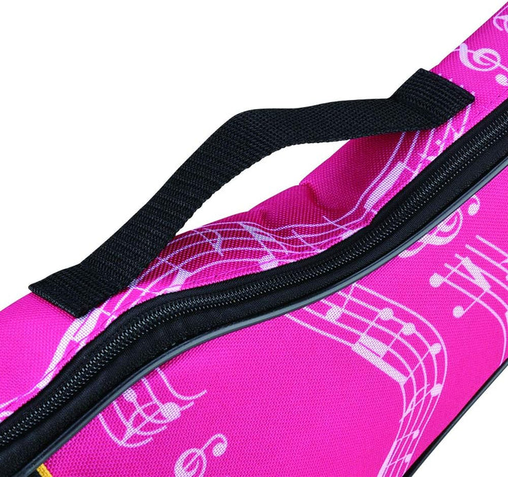 Ukulele Taschen Etui, 21" wasserdichtes Oxford Musiknoten-Etui Einzelschulter-Rucksack mit verstellb