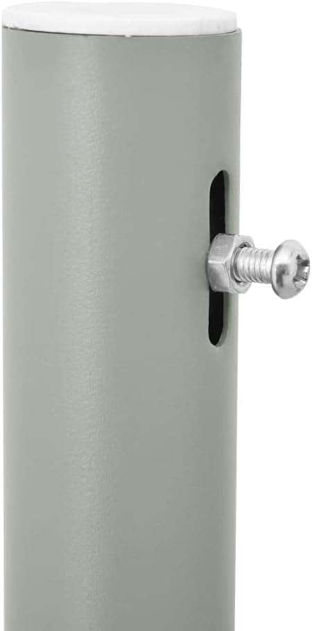 puraday 100x300 cm Ausziehbare Seitenmarkise Blau Terrassen-Sichtschutz Balkon Seitenwand Stilvolle