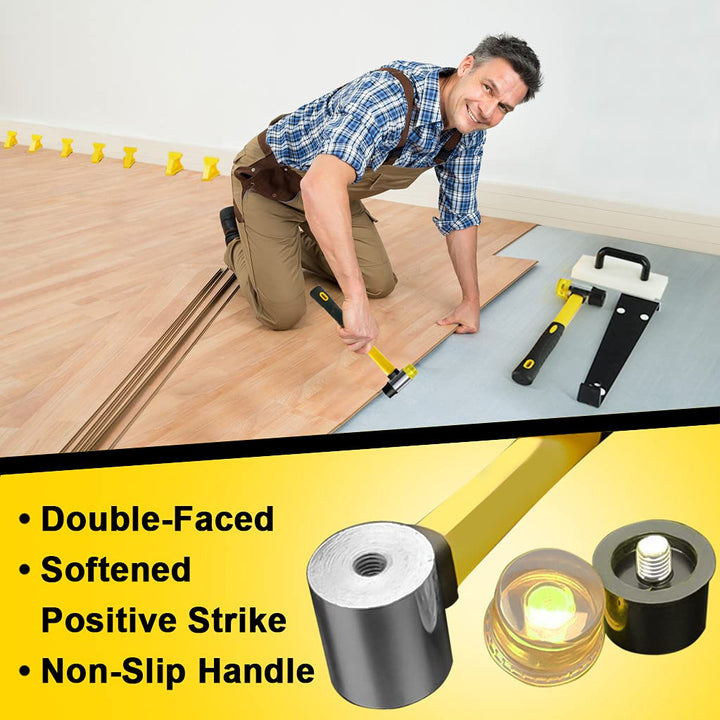 Zozen Laminatfussboden Werkzeuge, Bodenbelag Installation Kit, Vinyl Bodenbelag Werkzeuge - Klopfblo