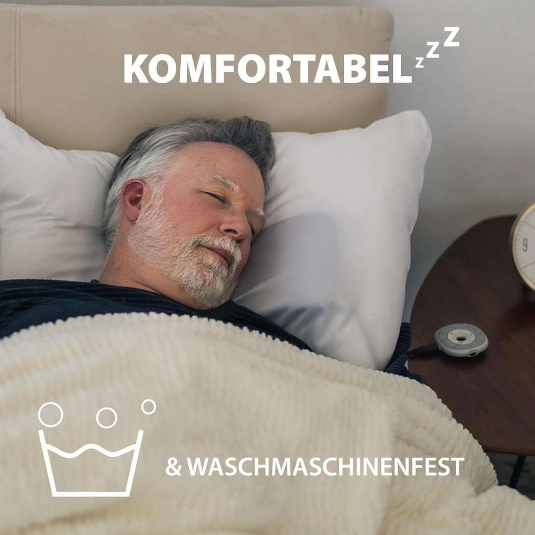 Avantree Slumber - Bluetooth-Kissenlautsprecher zum Schlafen mit eingebautem Weissem Rauschen, Fernb