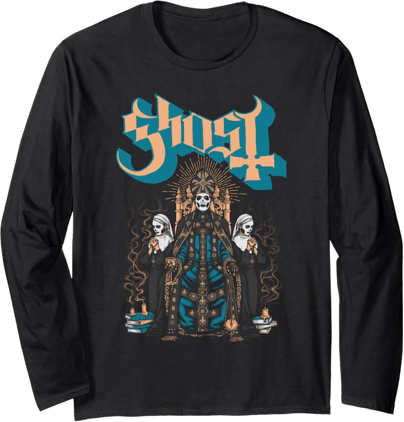 Ghost – Throne Front/Back Langarmshirt