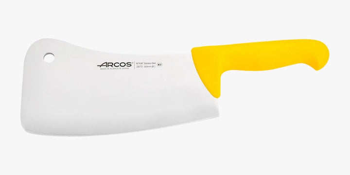 Arcos Serie 2900 - Hackmesser Metzgermesser - Klinge Nitrum Edelstahl 200 mm - HandGriff Polypropyle