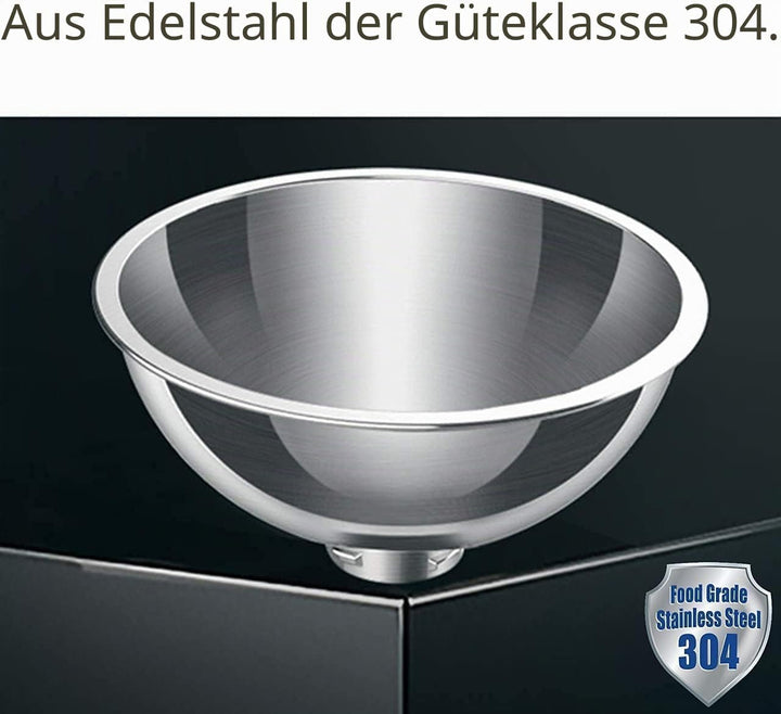 PewinGo Katzennapf-15°Kipphals-Schutzschale Edelstahl Lebensmittelqualität, Maschinenwaschbar,rutsch