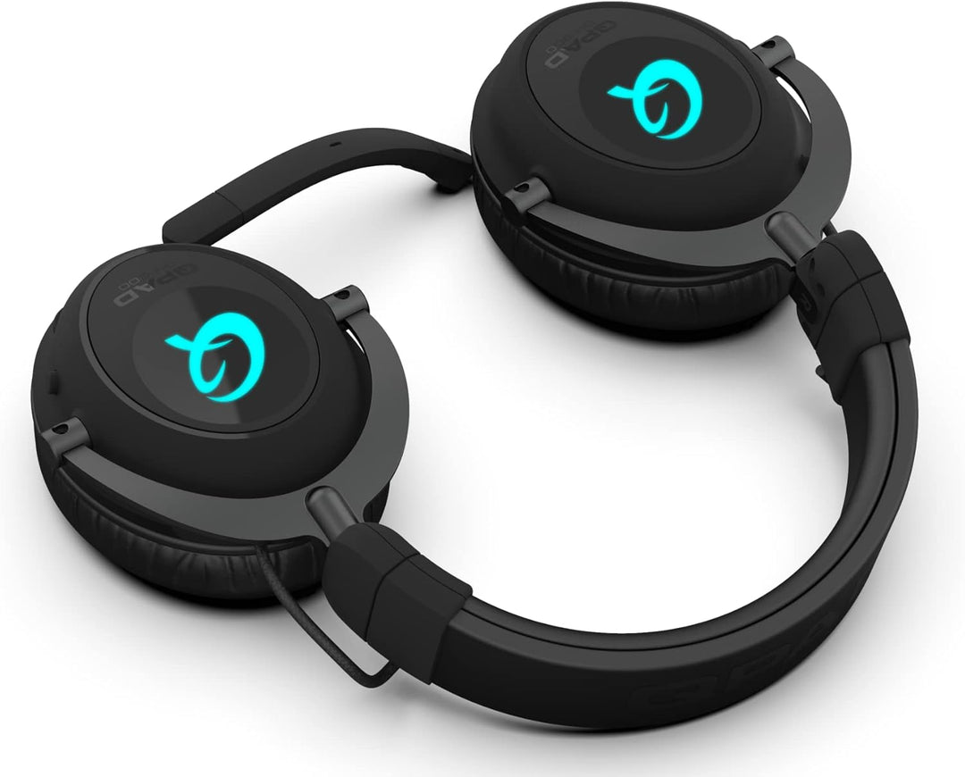 Qpad QH900 Wireless Gaming Headset Stereo kabellose Esports-Kopfhörer, schwarz