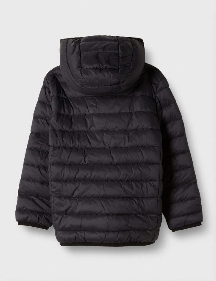 CMP Herren Boy Jacket Fix Hood JACKET 128 Antracite-Arancio, 128 Antracite-Arancio