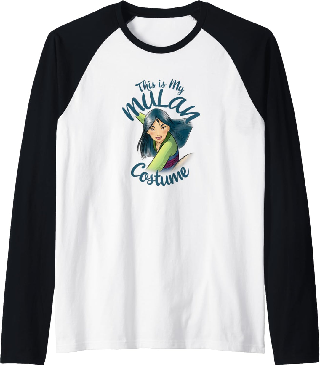 Disney Mulan This Is My Costume Halloween C1 Raglan