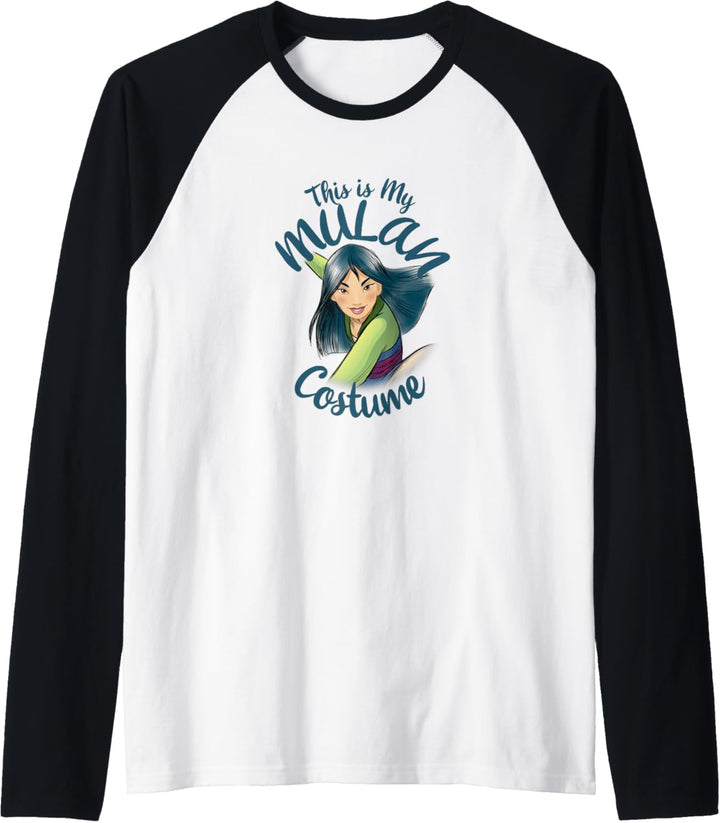 Disney Mulan This Is My Costume Halloween C1 Raglan