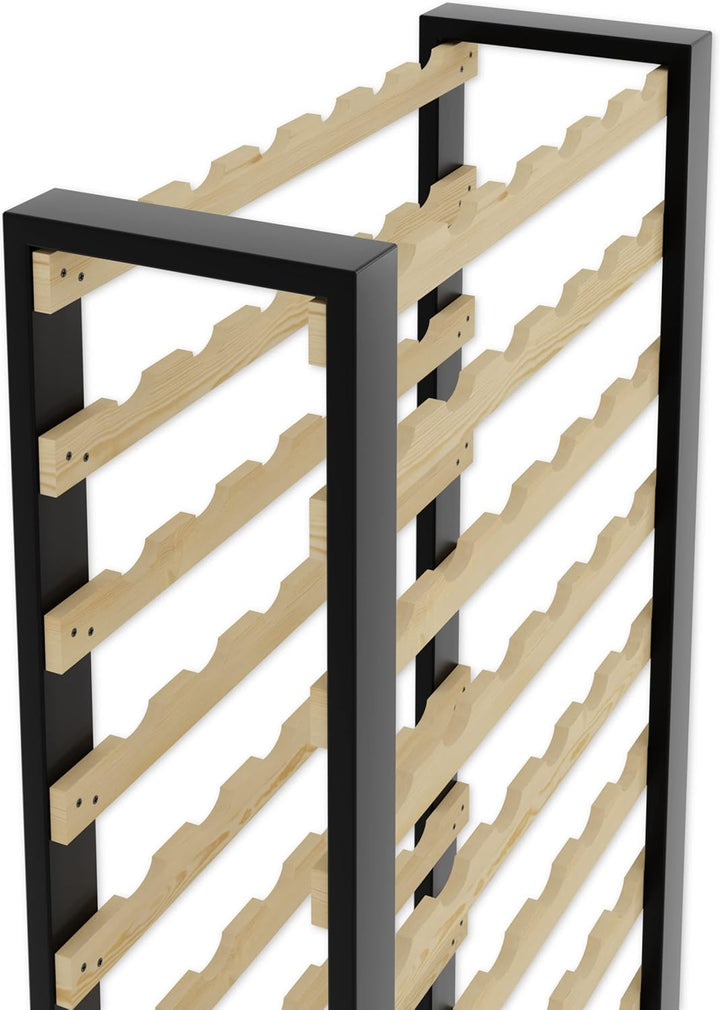 Lenmar Serie RW Weinregal aus Holz für Flaschen, LOFT, Flaschen, Wein, Flaschenregal, Kellerregal, R