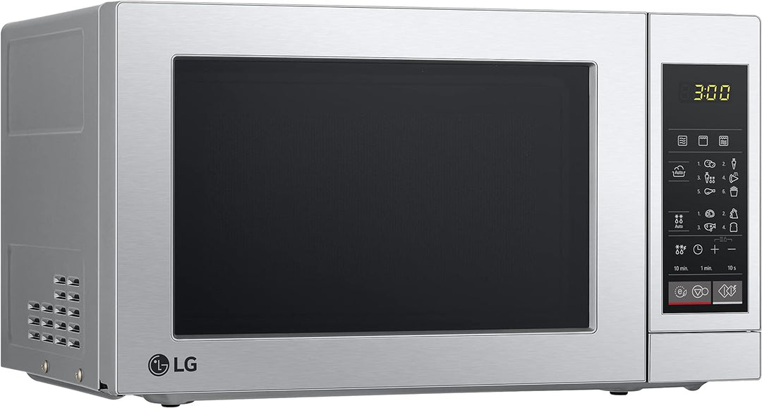 LG MH 6044 V Mikrowelle (700 W, 20 L Garraum, Grill, Edelstahl)